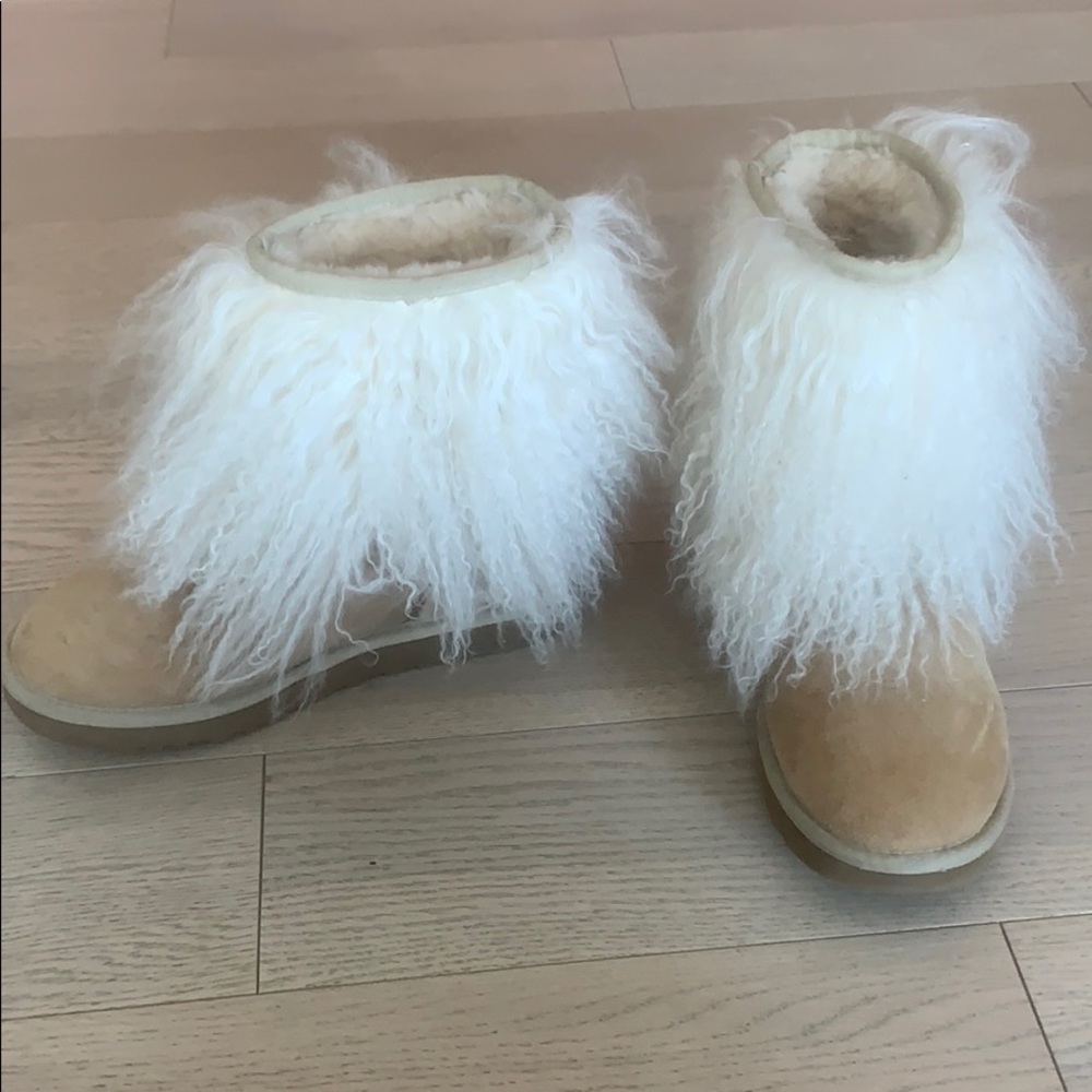 Authentic furry Ugg boots